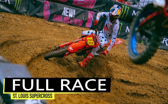 Supercross 2024 Round 12 in St. Louis